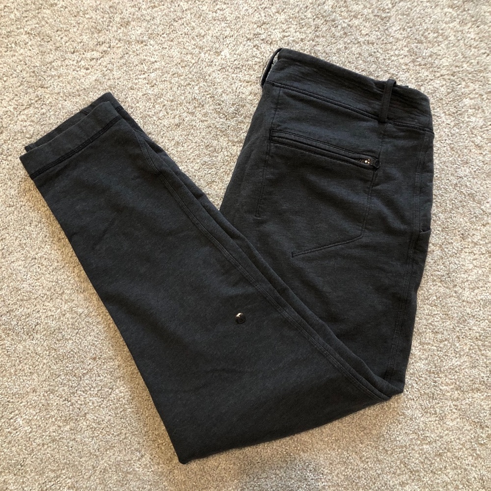 Lululemon trousers, NO TAGS, charcoal gray